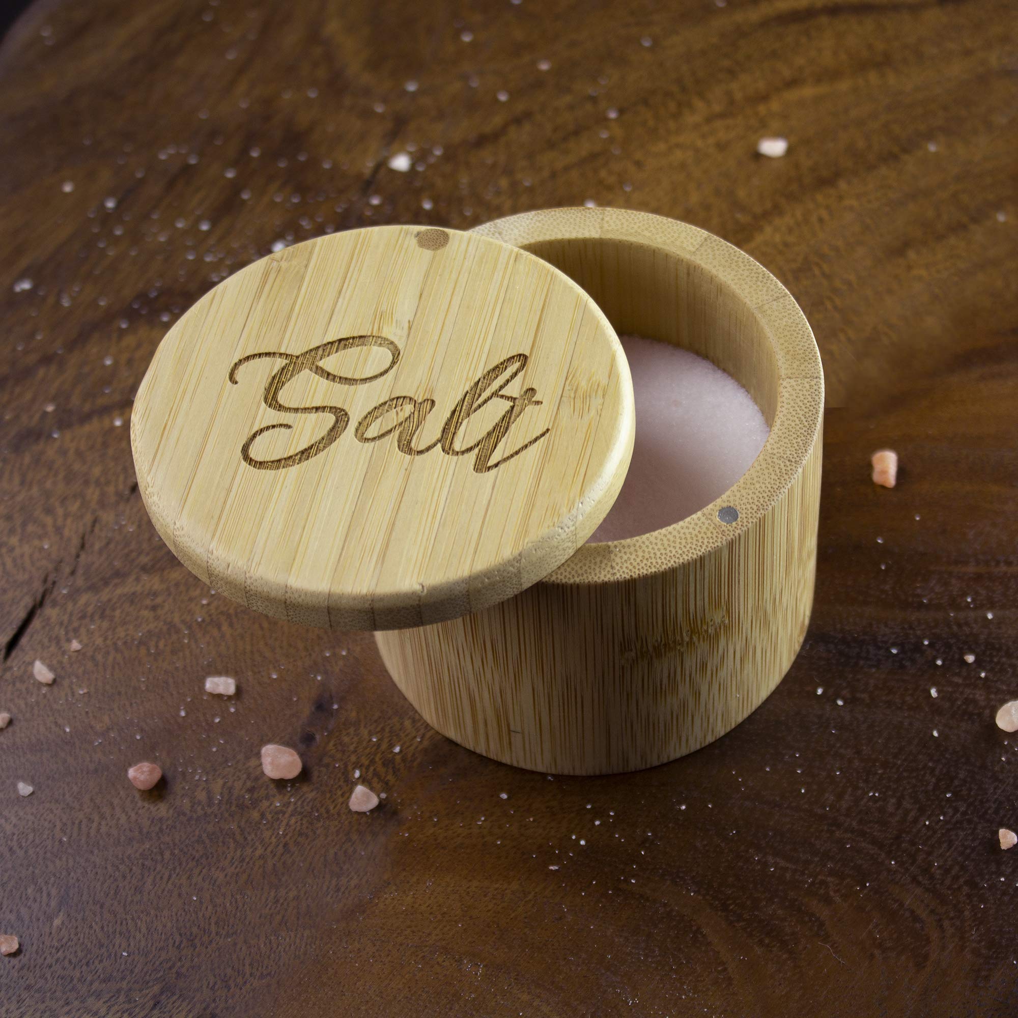 Miwa様お取り置きsaltyandsea♡Back ribbon Bottom Amazon.com: Totally Bamboo Salt Cellar Bamboo Storage Box with